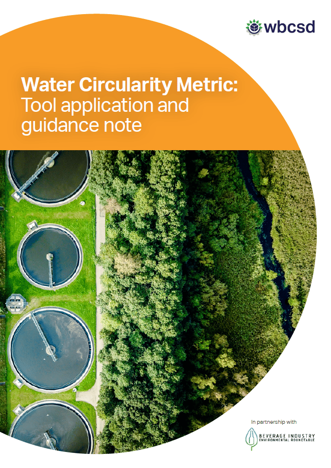 Water Circularity Metric: Tool application and guidance note