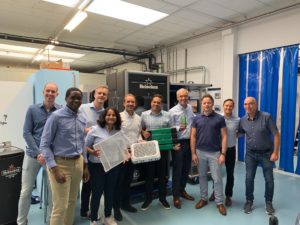 Shourya and the Heineken team.