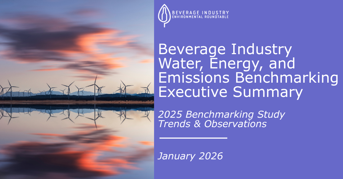 BIER Releases 2025 Benchmarking Study Highlighting Measurable Progress in Water, Energy, and Emissions Efficiency Across the Beverage Sector