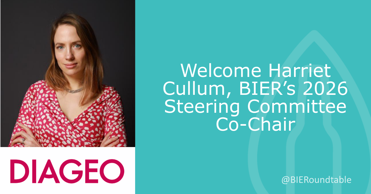Welcome Harriet Cullum, BIER’s 2026 Steering Committee Co-Chair