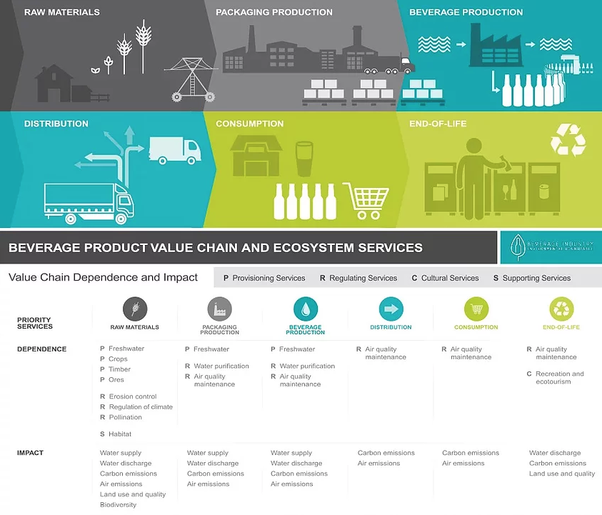 Beverage Companies Protecting Ecosystems Ecosystem Services