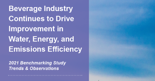 The Beverage Industry Environmental Roundtable (BIER) Issues Results of 2021 Water, Energy, and Greenhouse Gas Emissions Benchmarking Study