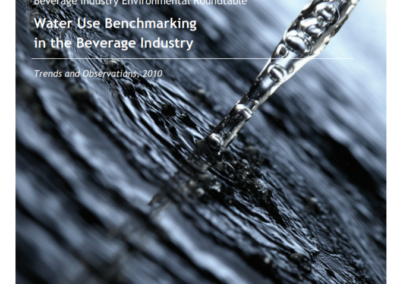 Water Use Benchmarking in the Beverage Industry: 2010
