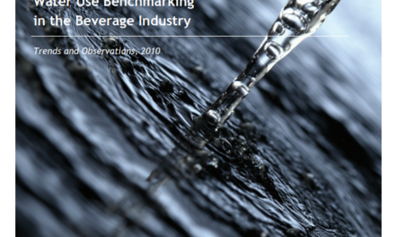 Water Use Benchmarking in the Beverage Industry: 2010