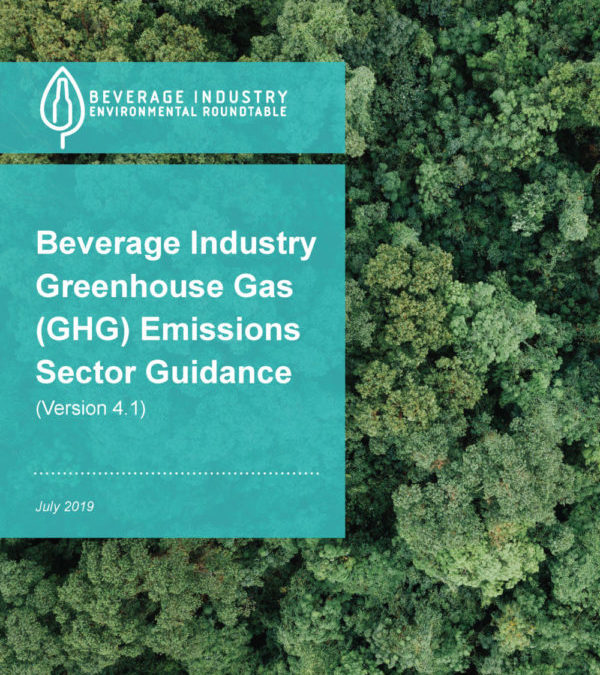 Beverage Industry Greenhouse Gas Emissions Sector Guidance, Version 4.1