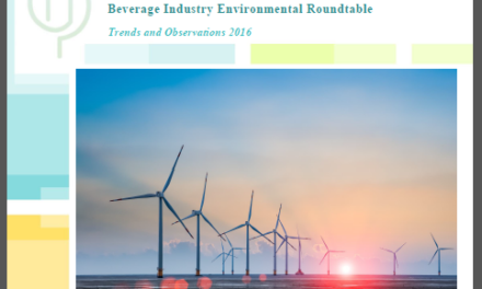 Beverage Industry Continues to Drive Improvement in Water and Energy Use
