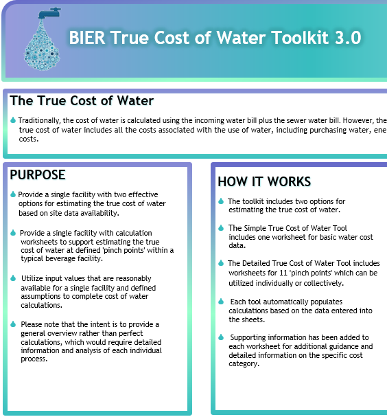 True Cost of Water Toolkit 3.0