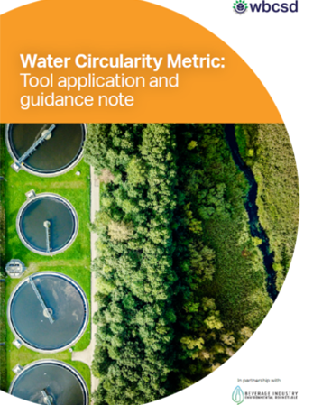Water Circularity Metric: Tool application and guidance note